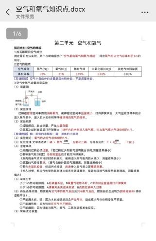 九年级化学上册第二单元重点难点是什么？