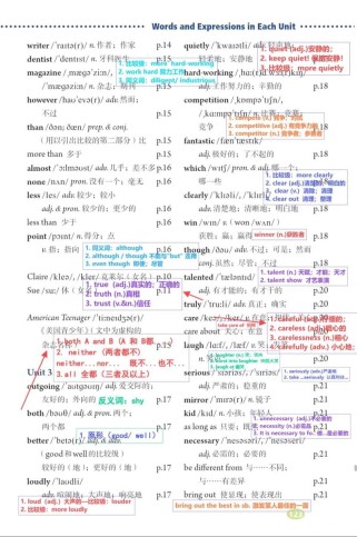 八年级上册英语第三单元单词怎么高效记？