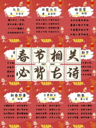 猴年春节古诗有哪些经典诗句？