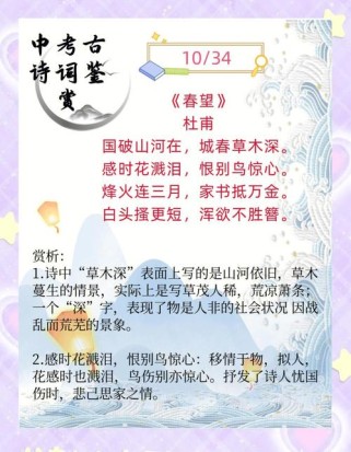 2012中考古诗鉴赏有何命题规律与答题技巧？