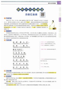 九上语文课外古诗词朗诵有哪些重点篇目？