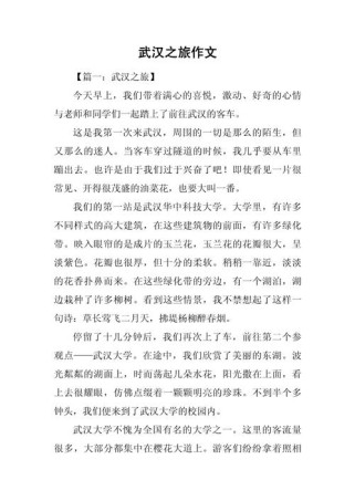 湖北武汉中考作文有何命题特点？