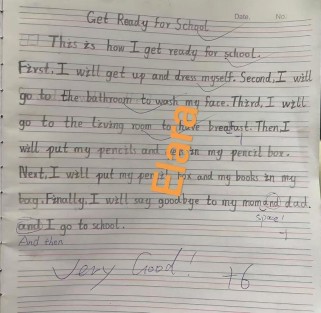 最喜欢的课程英语作文