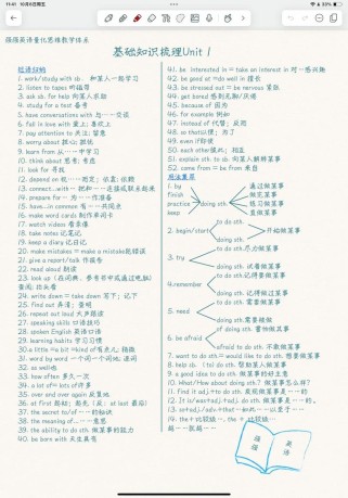 九年级新目标英语短语有哪些重点？