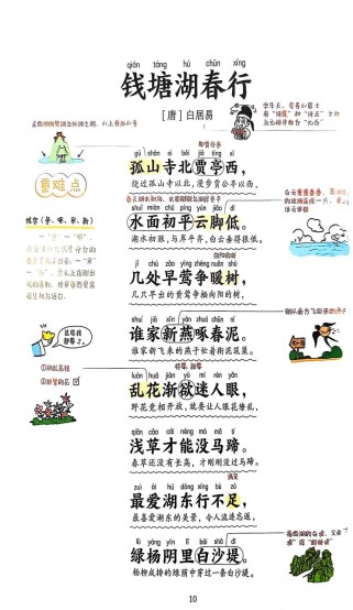 钱塘湖春行如何描绘八年级眼中的春？