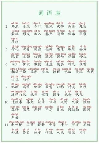二年级下册生字表怎么高效掌握？