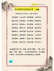 意象古诗词10个，藏着哪些密码？