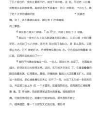 观日出四年级阅读答案是什么？