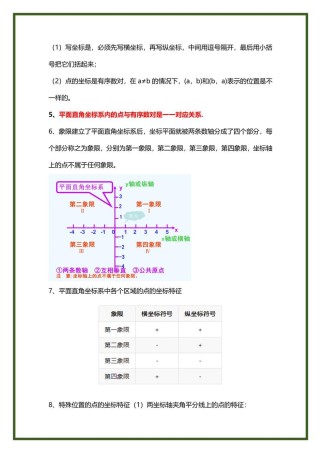 七年级下册数学书重点难点有哪些？