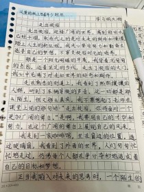 步入初中作文500字