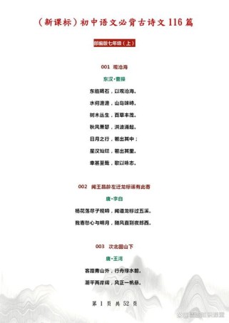 2025中考语文古诗考什么重点？