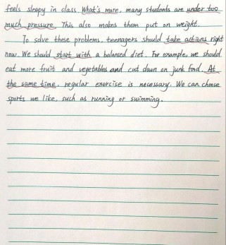 2025湖南英语作文考什么？