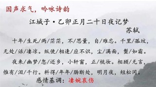 高中古诗词鉴赏PPT如何助力赏析？