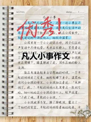 凡人小事的背后作文800