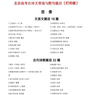 高考必备14篇古诗，哪些是重点难点？