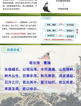 八上课外古诗十首PPT如何高效学习？