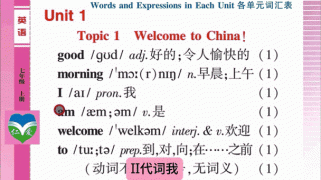 仁爱英语七年级上册Unit1重点难点是什么？