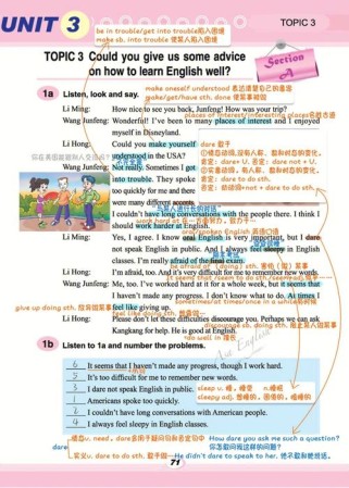 仁爱英语九年级topic3