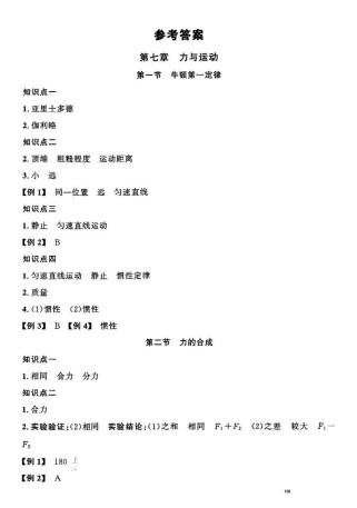 物理八年级下册力答案，正确解析与常见误区？