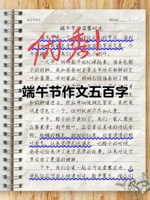 端午节的一天初中作文写了哪些难忘事？