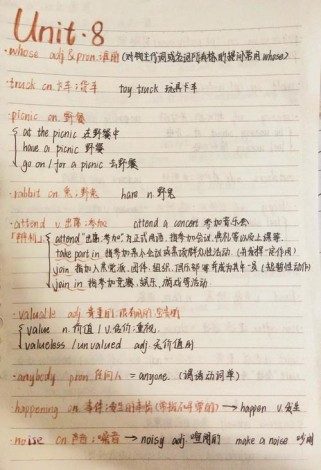 9年级英语知识点总结