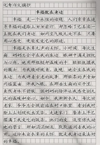 作文优秀为话题作文