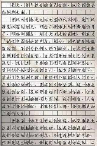2025中考满分作文怎么写？