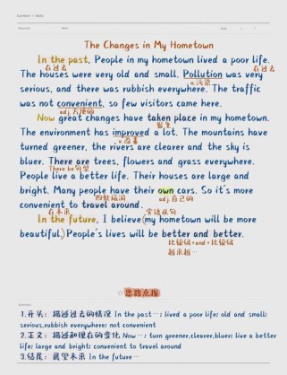 第十单元英语作文如何写高分？