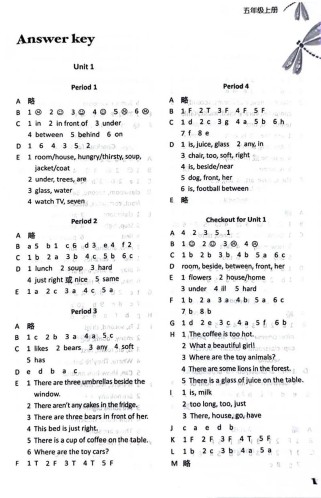 6年级英语练习册答案在哪里找？