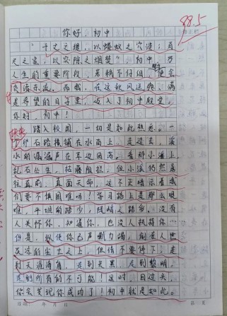 你好中学作文怎么写