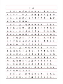 青春也精彩作文600字
