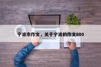 宁波市作文，关于宁波的作文800