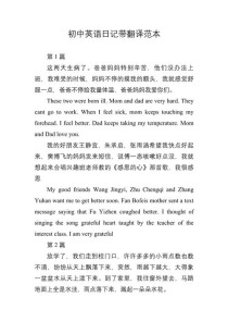 初中英语作文翻译，如何准确传达原意？