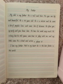 爸爸英语作文怎么写才能更生动？