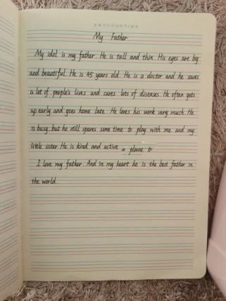 爸爸英语作文怎么写才能更生动？