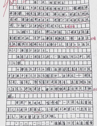 初一上册作文题目