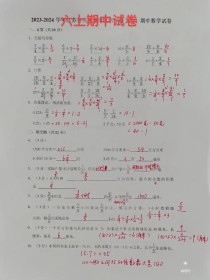 苏教版六年级上册期中试卷重点难点有哪些？