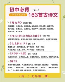 语文中考古诗文言文，重点考什么？