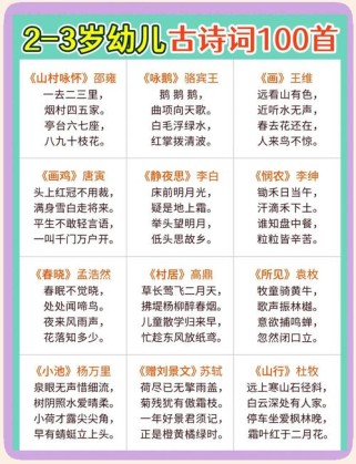 世界上的所有课外古诗