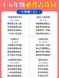 36首古诗文为何是这36首？