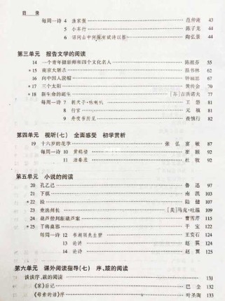 人教版九上语文目录有何重点内容？