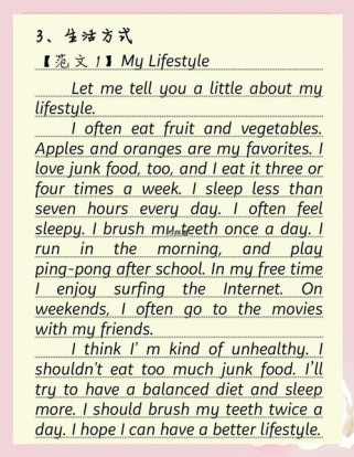 初二英语作文万能模板真的万能吗？