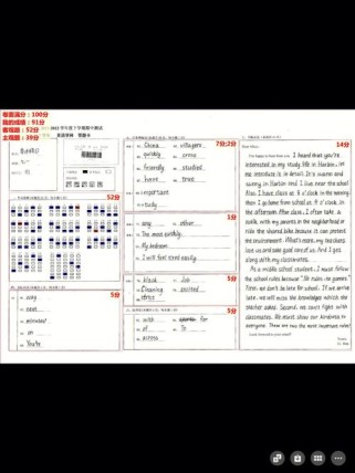 中考语文作文答题卡怎么填才规范？