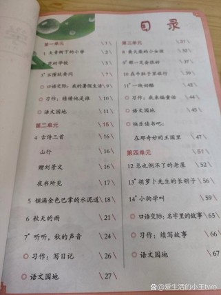 部编版七年级语文目录有哪些重点内容？