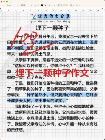 那颗种子，何时能开出花来？