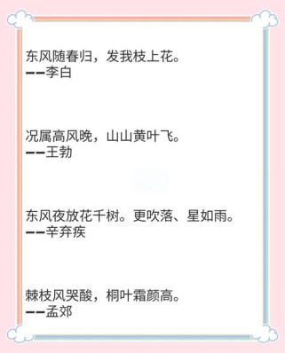 风成古诗文意象，何故千年魂不散？