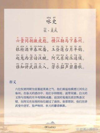 陆游咏史怀古诗，家国情怀几多深？