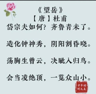 泰山酒入诗，古人醉咏几何？