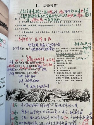 语文八年级古诗五首