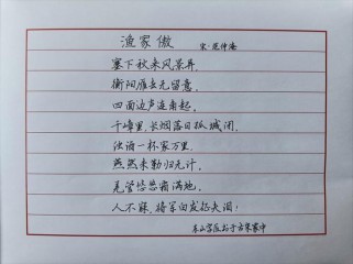 初中生仿写，能写出豪放词风吗？